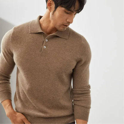 Aaron Long Sleeves Classic Polo