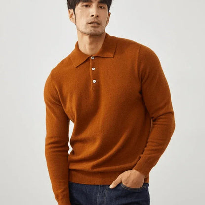 Aaron Long Sleeves Classic Polo