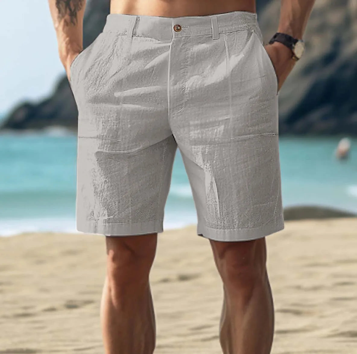 Daniel | Comfortable Linen Shorts for Men