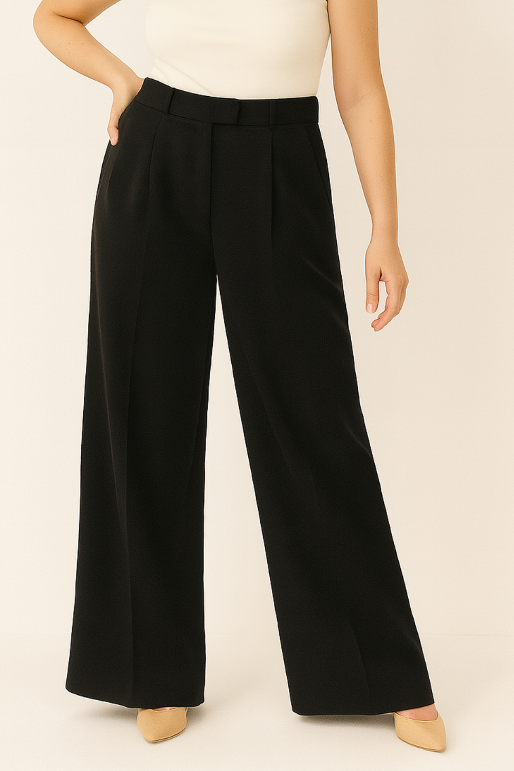 Wide Leg Trousers