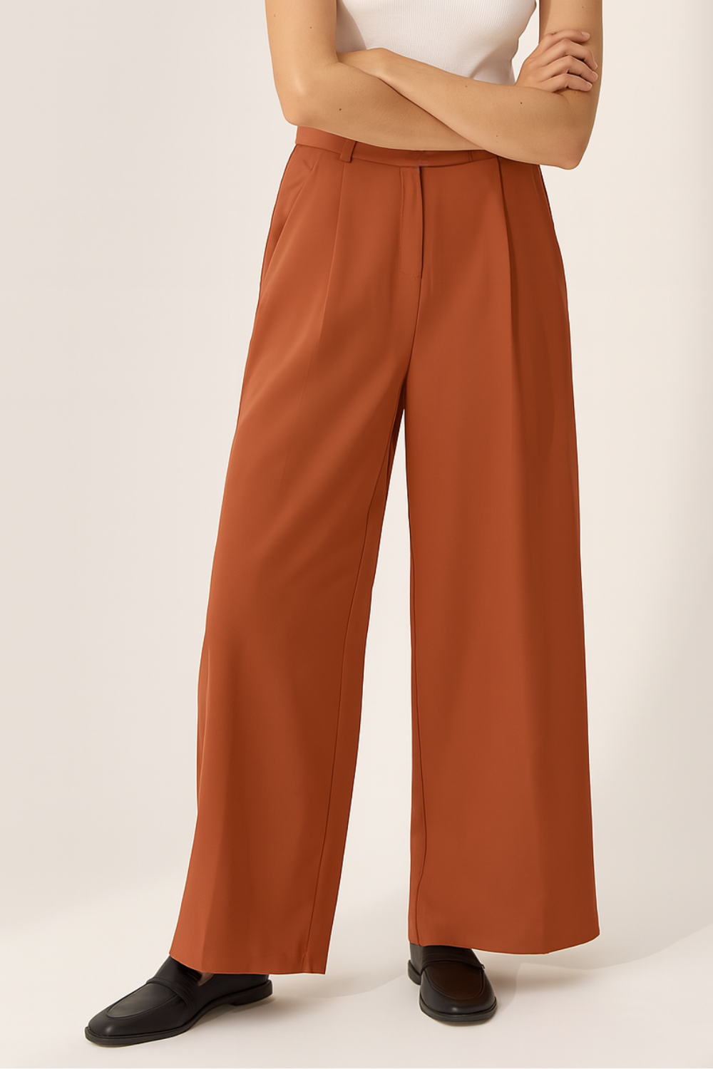 Wide Leg Trousers