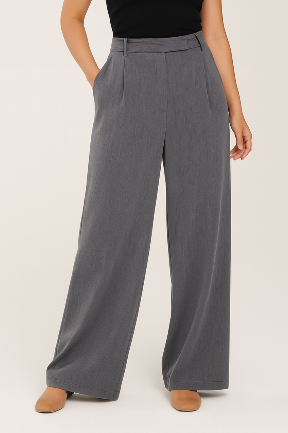 Wide Leg Trousers
