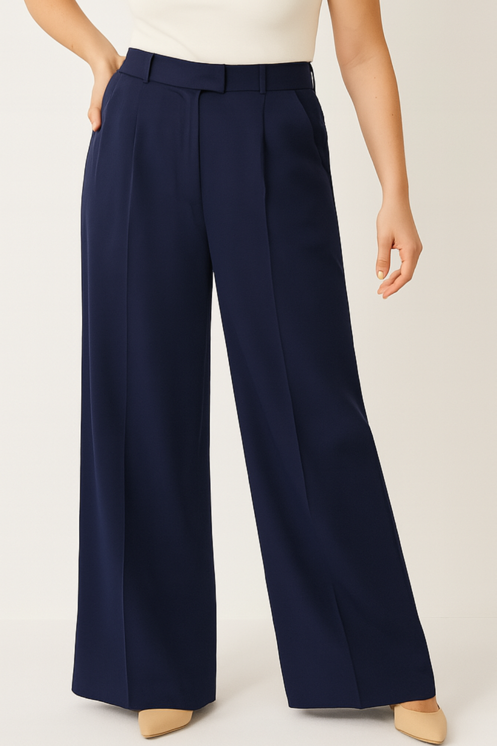 Wide Leg Trousers