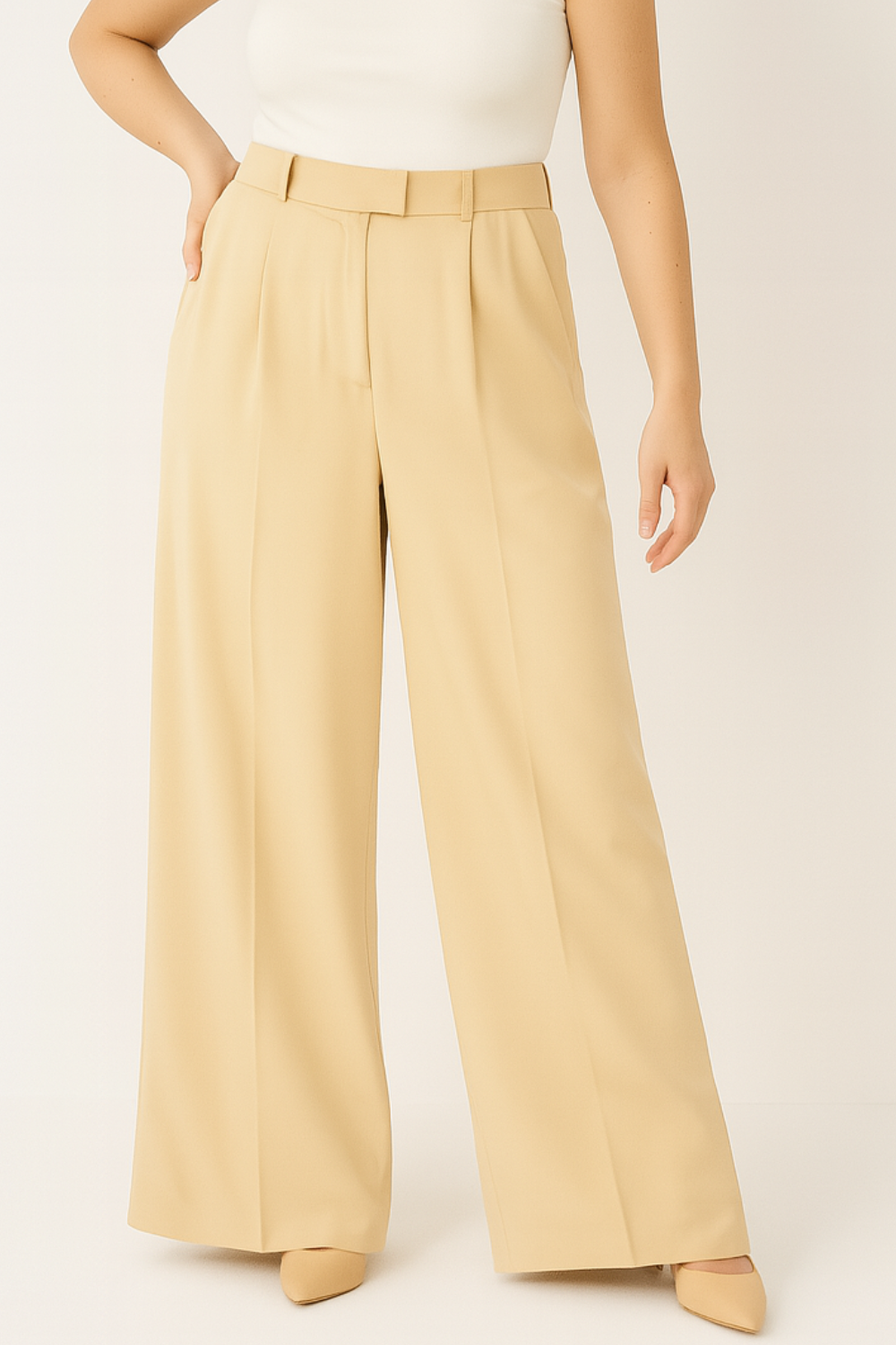 Wide Leg Trousers