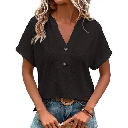 Myla Breathable V-Neck Top For Women Lightweight Comfort And Everyday Elegance For Active Lifestyles