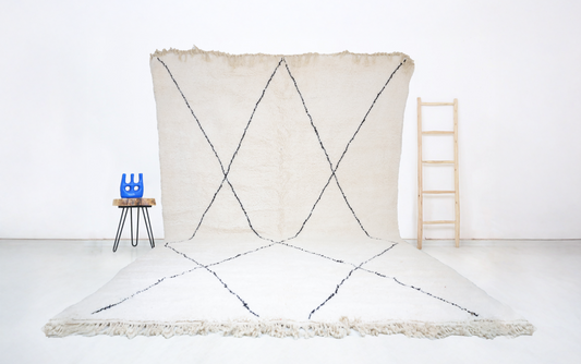 Ader Beni Ourain Rug 9'6" x 14'4" - TrendAura