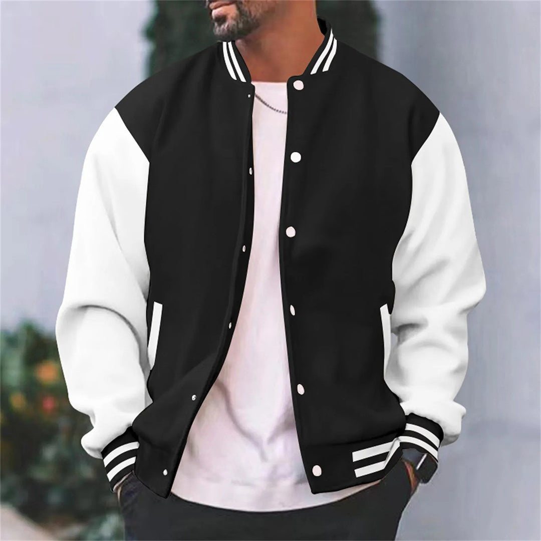 Adrian Cortese | Varsity Luxe Bomber Jacket