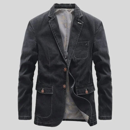 Adrian Rugged Denim Blazer