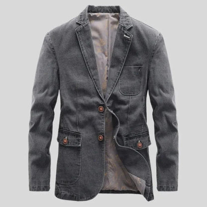 Adrian Rugged Denim Blazer