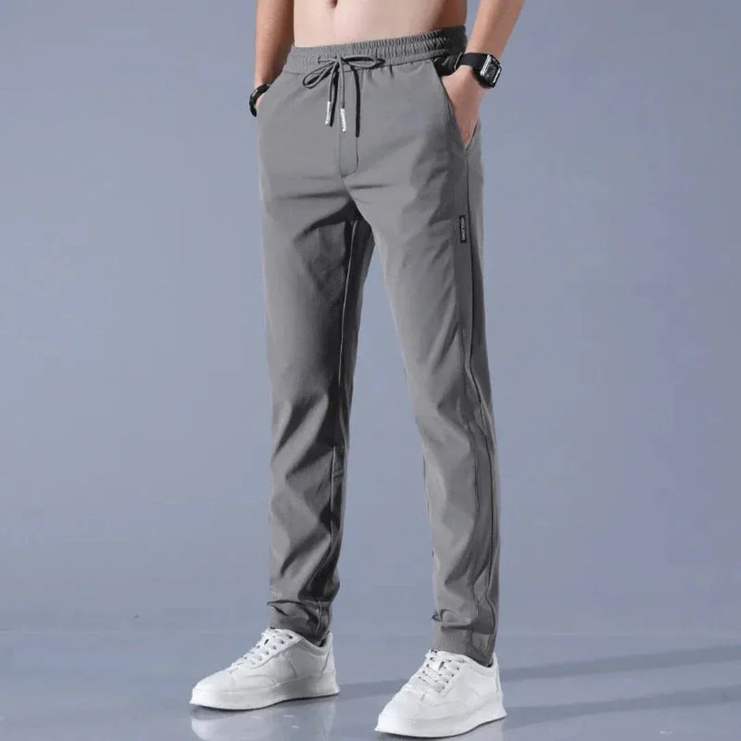 Waylynn Arden StretchTech Men Drawstring Jogger Pants With Slim Tapered Fit And Lightweight QuickDry Fabric
