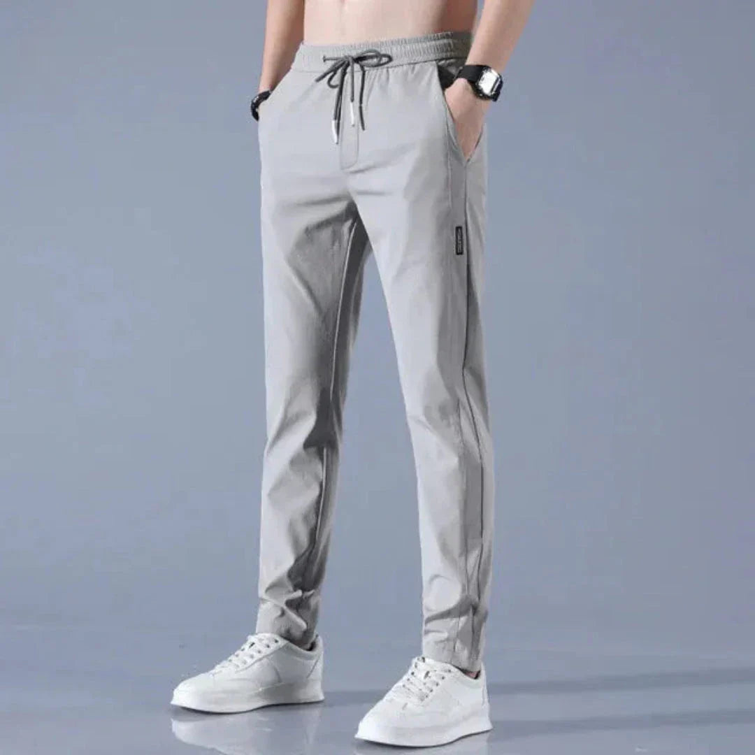Waylynn Arden StretchTech Men Drawstring Jogger Pants With Slim Tapered Fit And Lightweight QuickDry Fabric