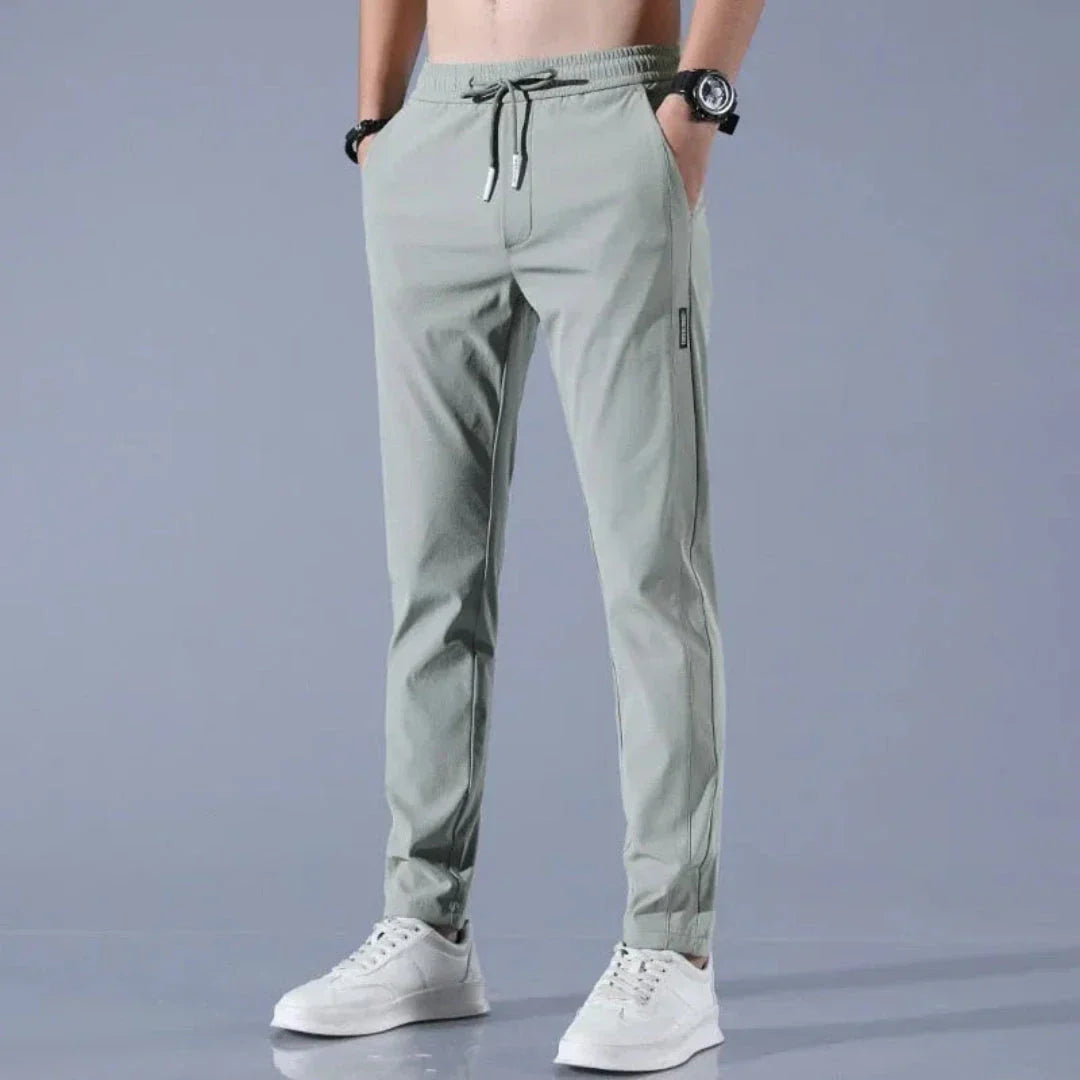 Waylynn Arden StretchTech Men Drawstring Jogger Pants With Slim Tapered Fit And Lightweight QuickDry Fabric