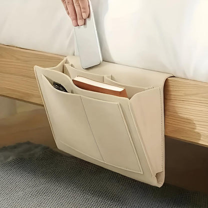 Minimalist Felt Bedside Storage Pocket