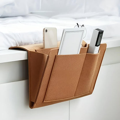 Minimalist Felt Bedside Storage Pocket