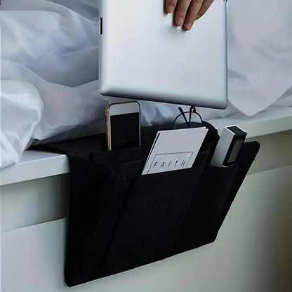 Minimalist Felt Bedside Storage Pocket