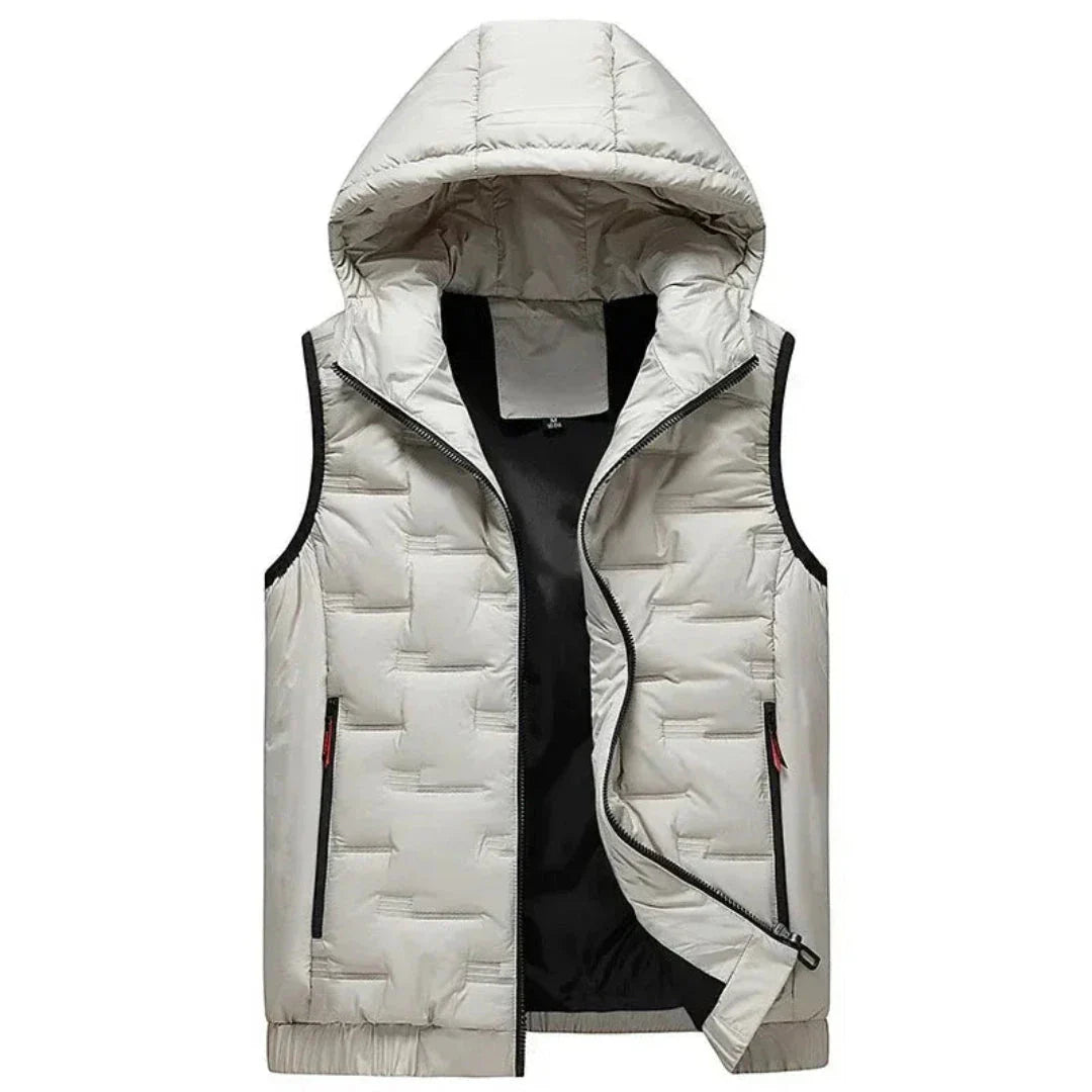 Amber Ultra-Light Hooded Down Vest