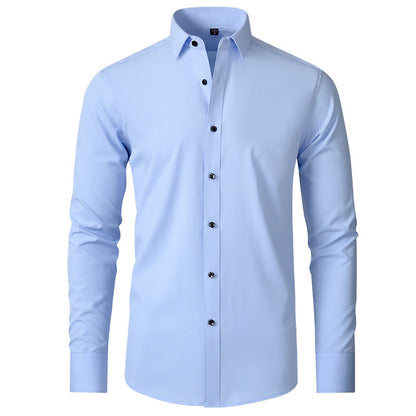 Anti-Wrinkle Stretch Shirt with Elegant Fit