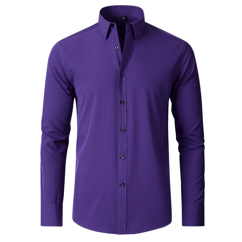 Anti-Wrinkle Stretch Shirt with Elegant Fit