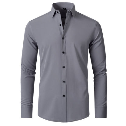 Anti-Wrinkle Stretch Shirt with Elegant Fit