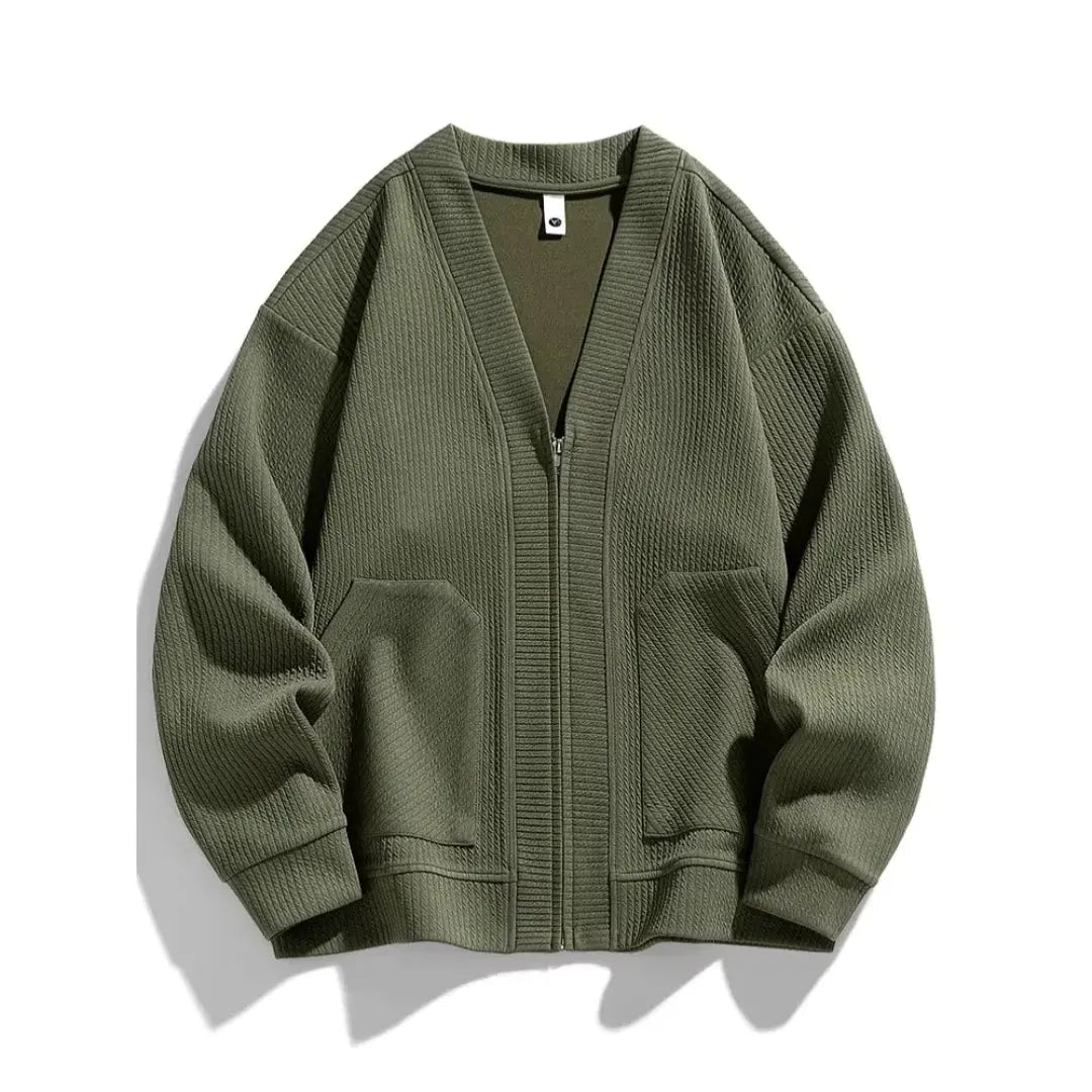 Arthur Knitted Cardigan Waylynn Lightweight Zip Up Cardigan With Relaxed Fit For Layering