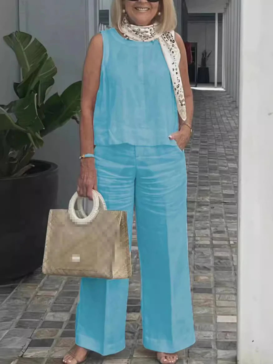 Breathable Linen Set for Women