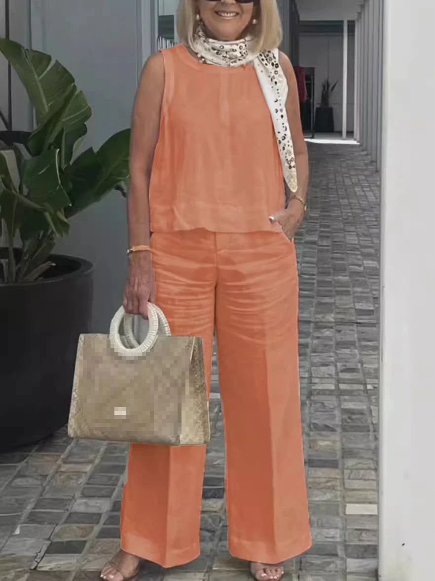 Breathable Linen Set for Women