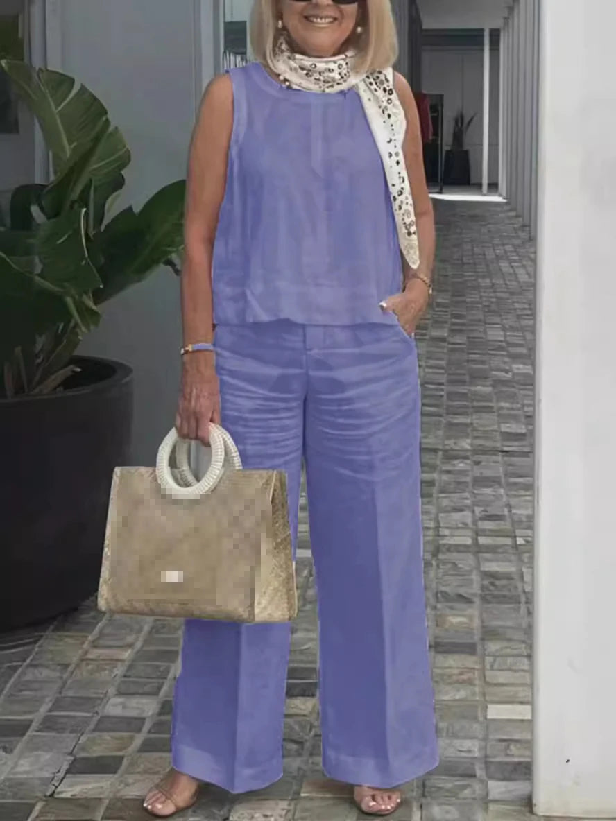 Breathable Linen Set for Women