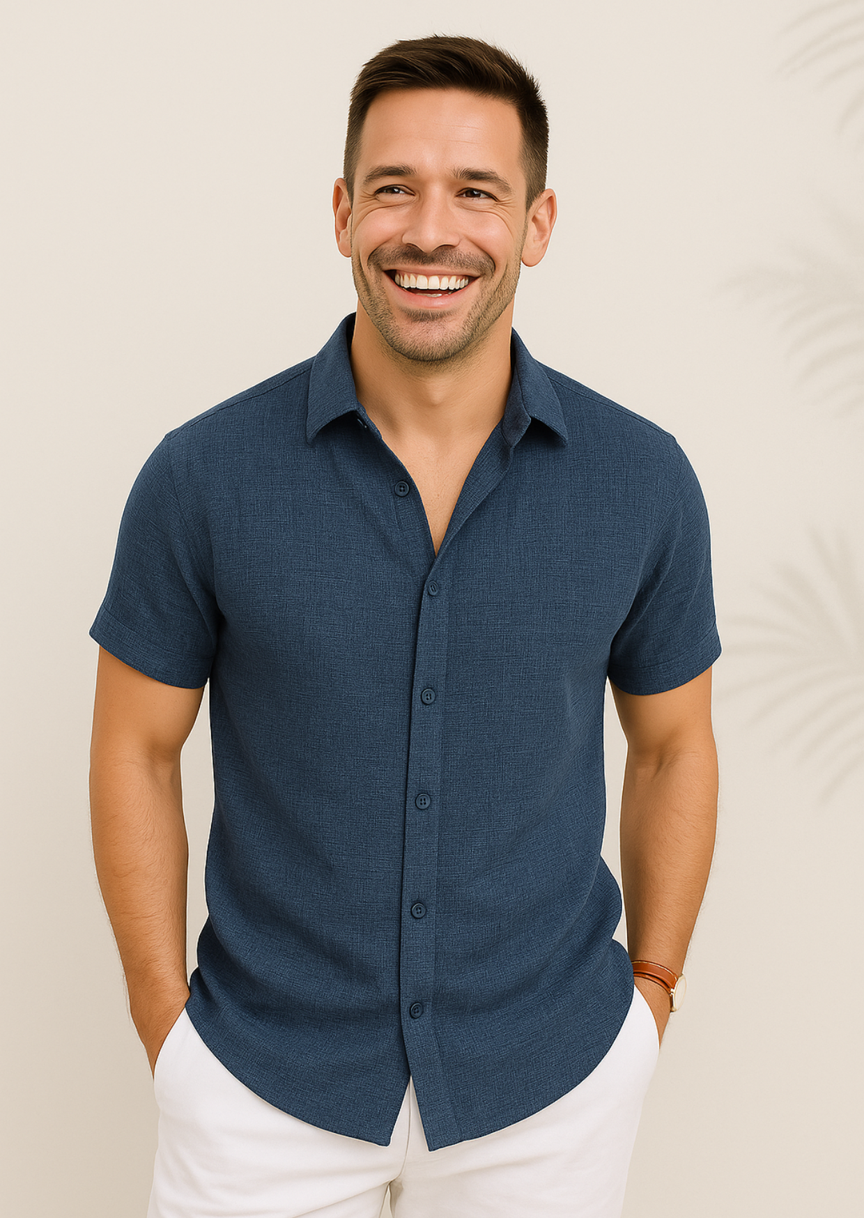 Breathable Summer Polo Shirt for Men
