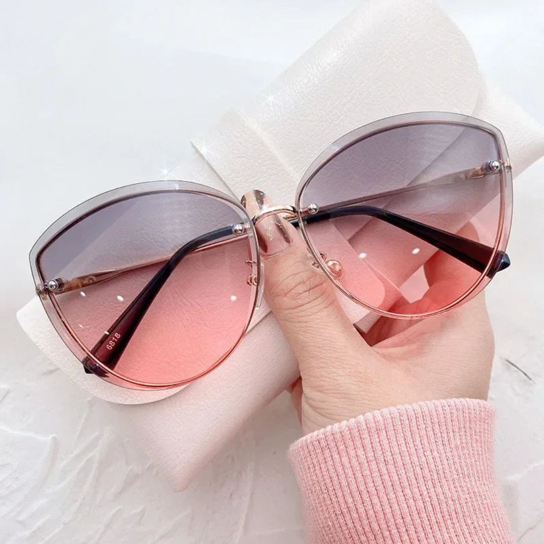 Aurora Chic Rimless Sunglasses
