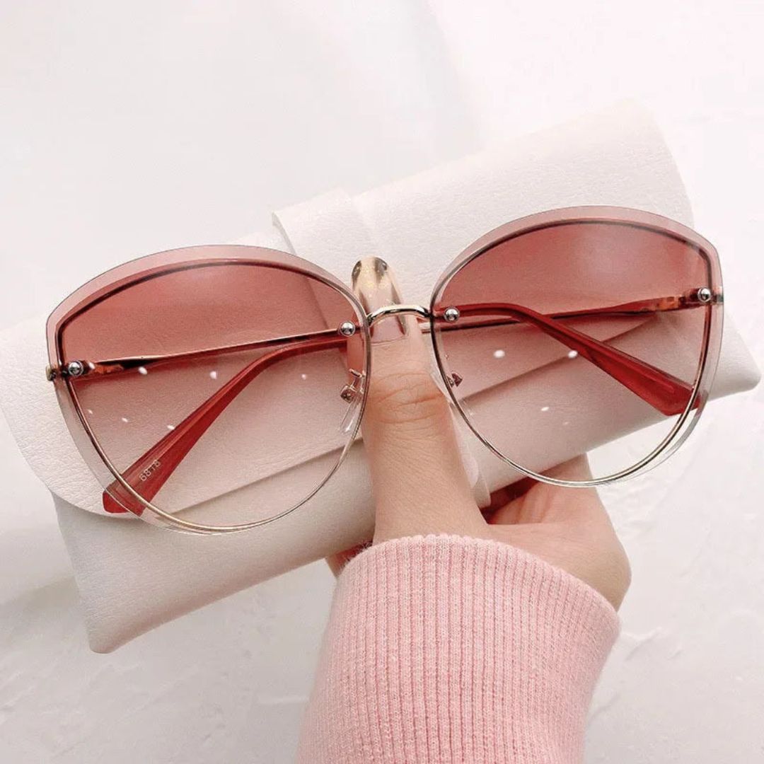 Aurora Chic Rimless Sunglasses