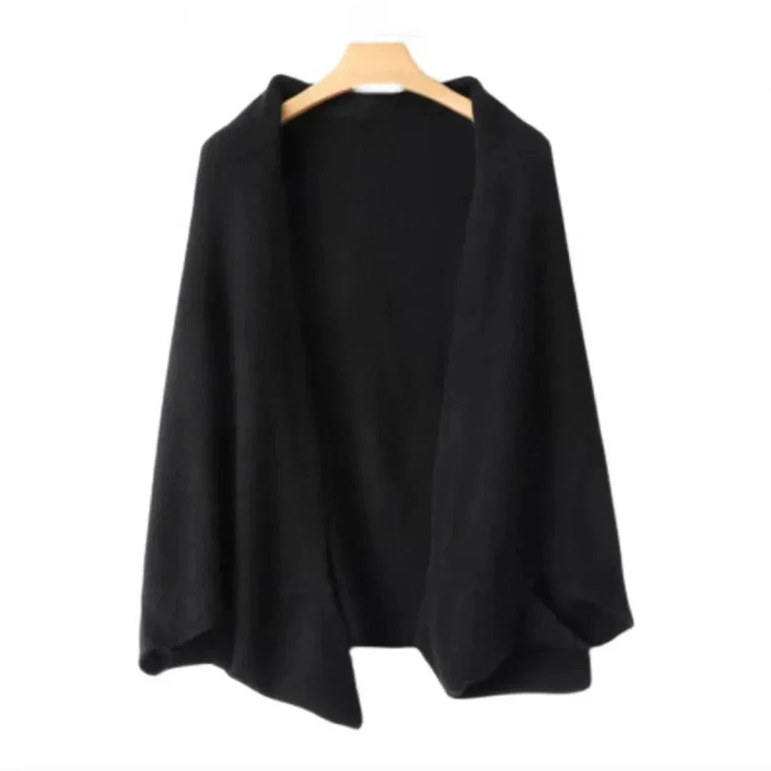 Aurora Soft-Knit Shawl Cardigan