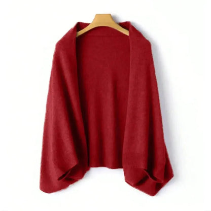 Aurora Soft-Knit Shawl Cardigan