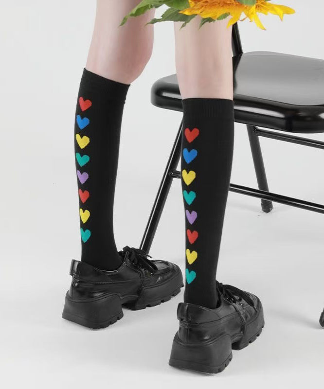 Chaussettes montantes douces en jacquard, nouveauté automne-hiver - TrendAura