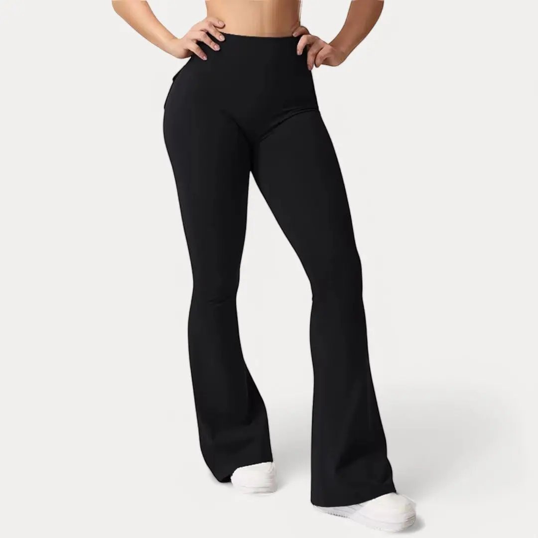 Ava Scrunch Pocket Flare Leggings