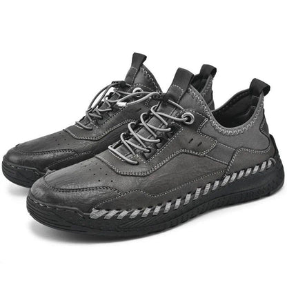 Axel Leather Low-Top Sneakers