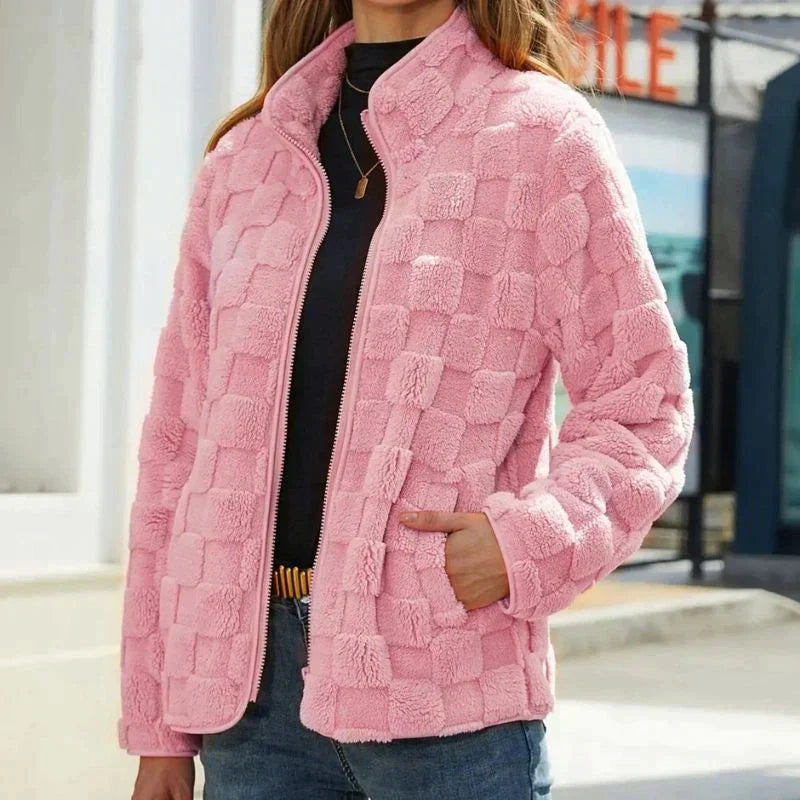 Ayleen - super-soft short fleece jacket