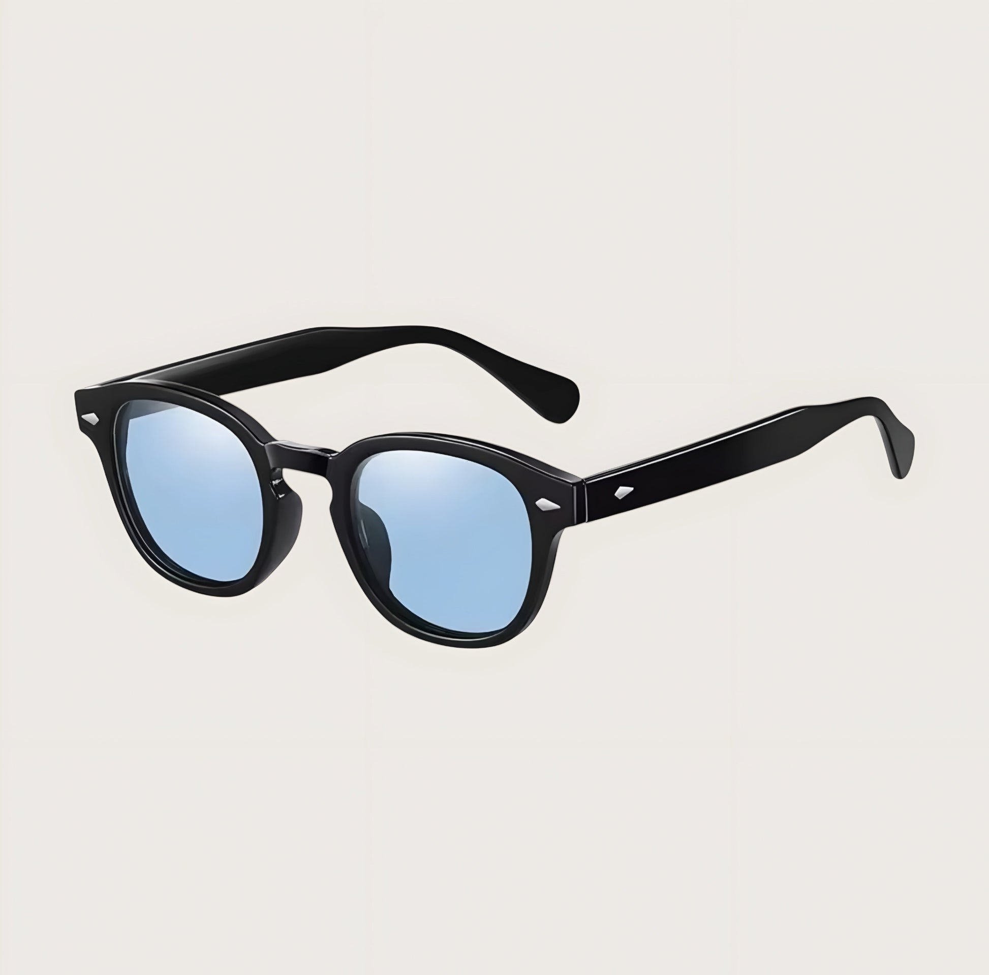 James Classic Square-Frame Polarised Sunglasses for Men – UV400 Protection Blue - TrendAura