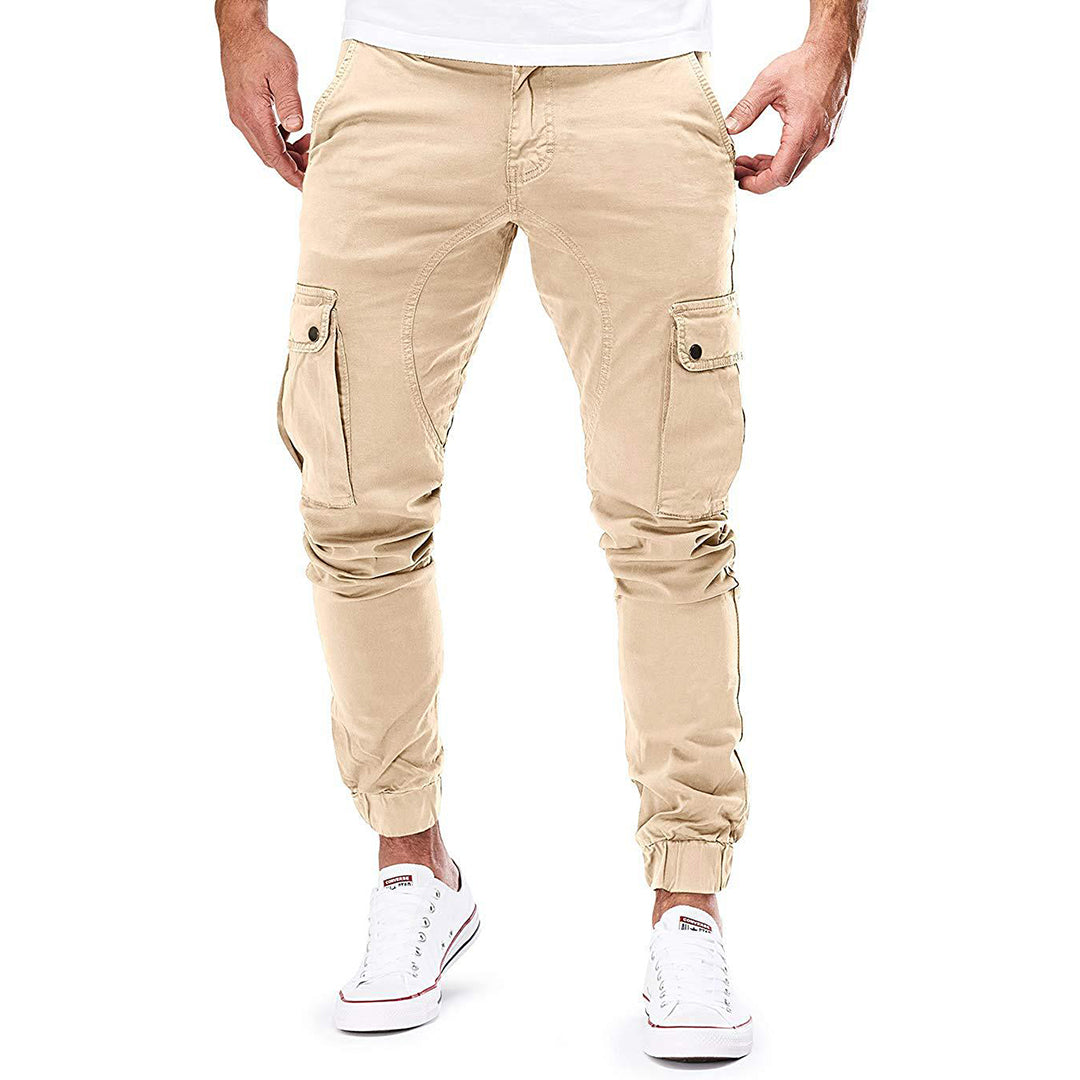 Jacob Cargo Jogger Pants For Men Breathable Cotton Spandex Polyester Blend With Utility Pockets