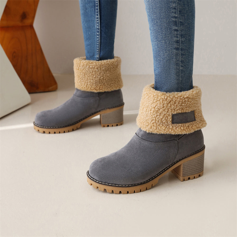 Women's Waterproof Lining Boots with Durable Design and Secure Fit