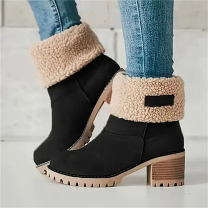 Women's Waterproof Lining Boots with Durable Design and Secure Fit