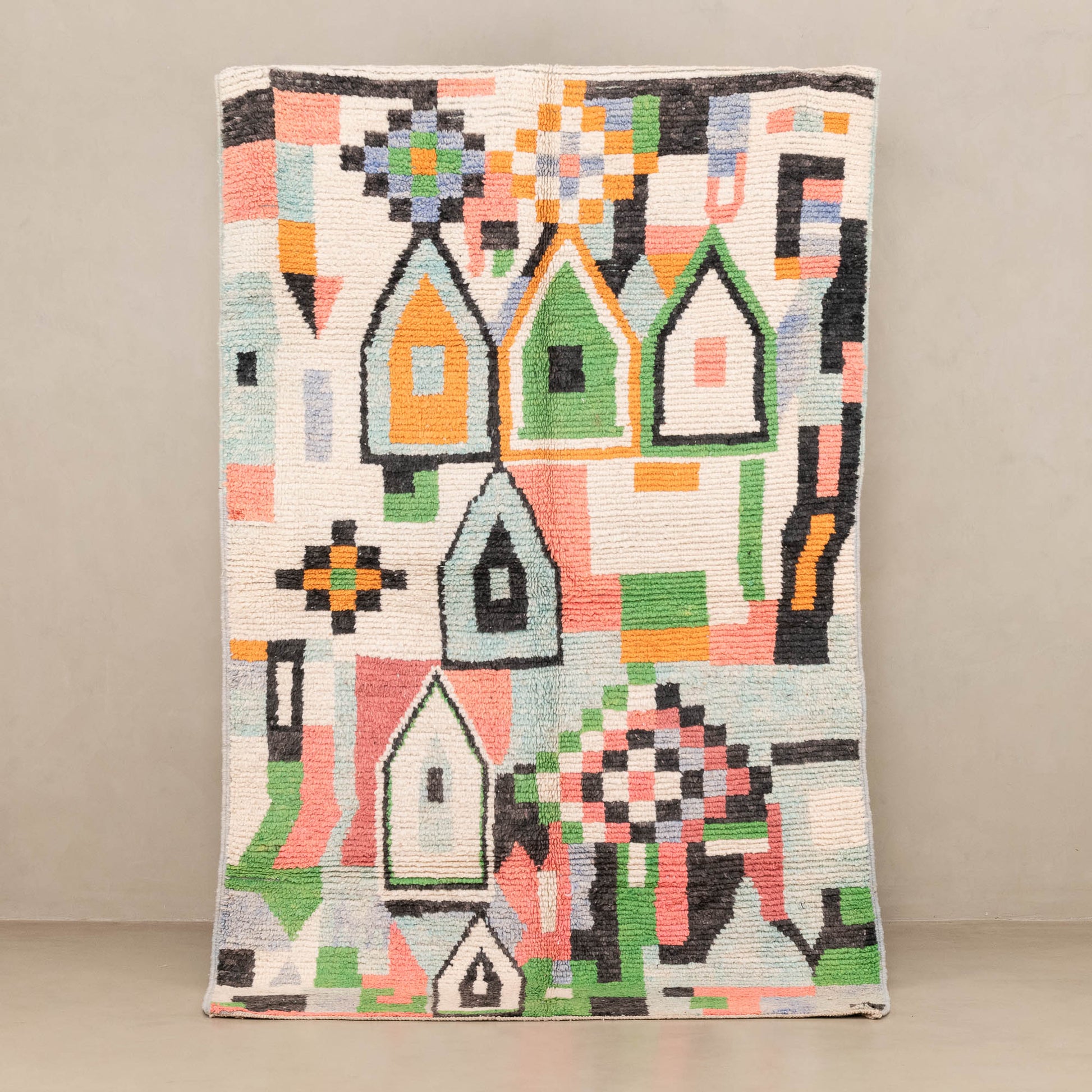 Rabeea - vintage boujad rug - TrendAura