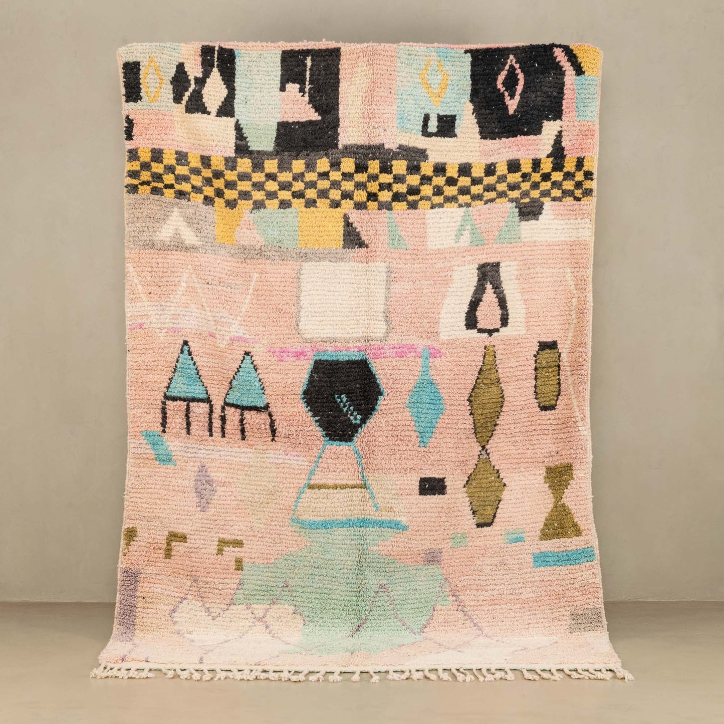 Safouane - vintage boujad rug - TrendAura