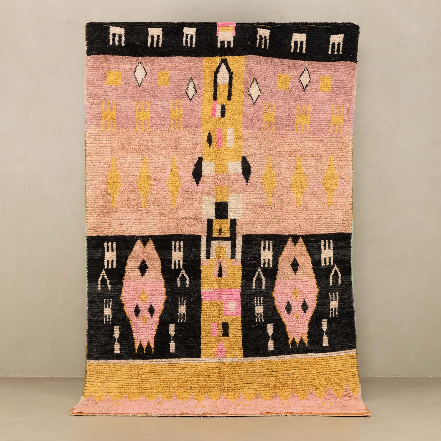 Massilya - vintage boujad rug - TrendAura