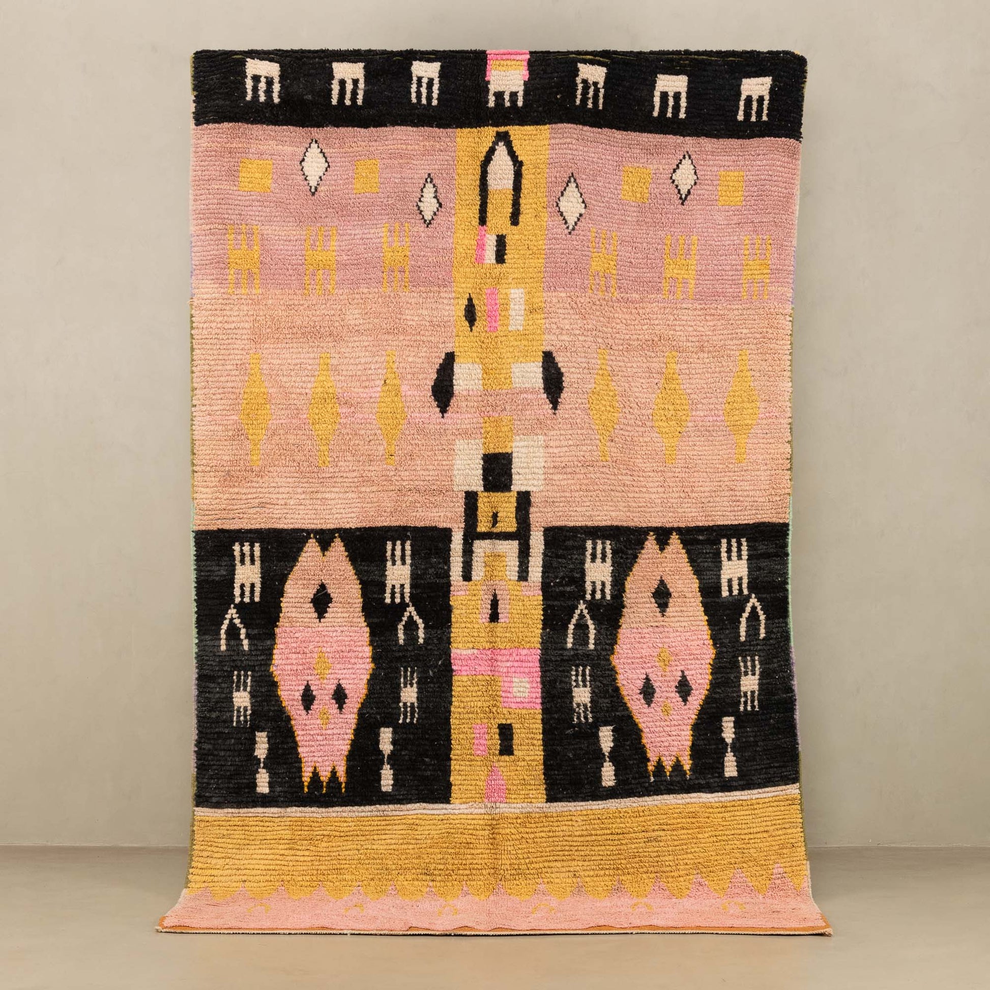 Massilya - vintage boujad rug - TrendAura