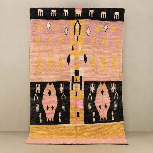 Massilya - vintage boujad rug - TrendAura