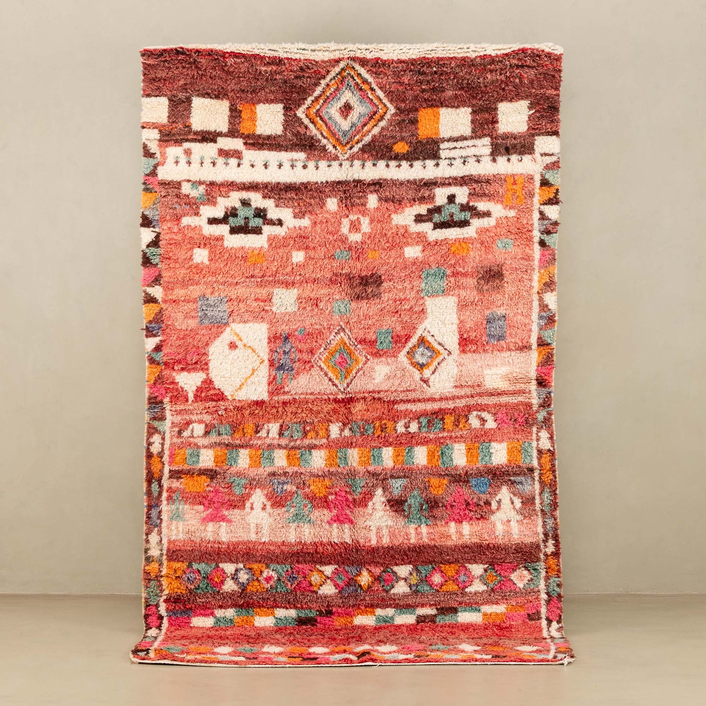 Wakil - vintage boujad rug - TrendAura