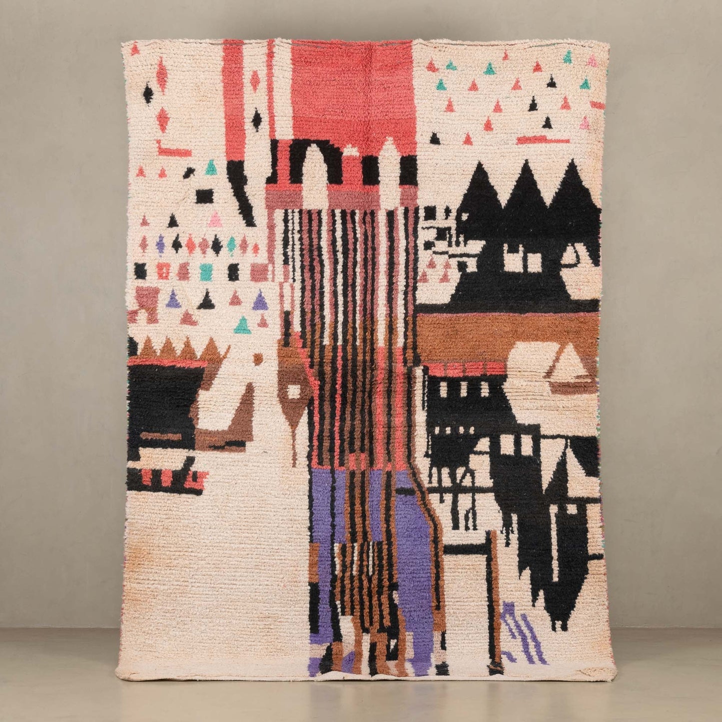 Nassima - vintage boujad rug - TrendAura