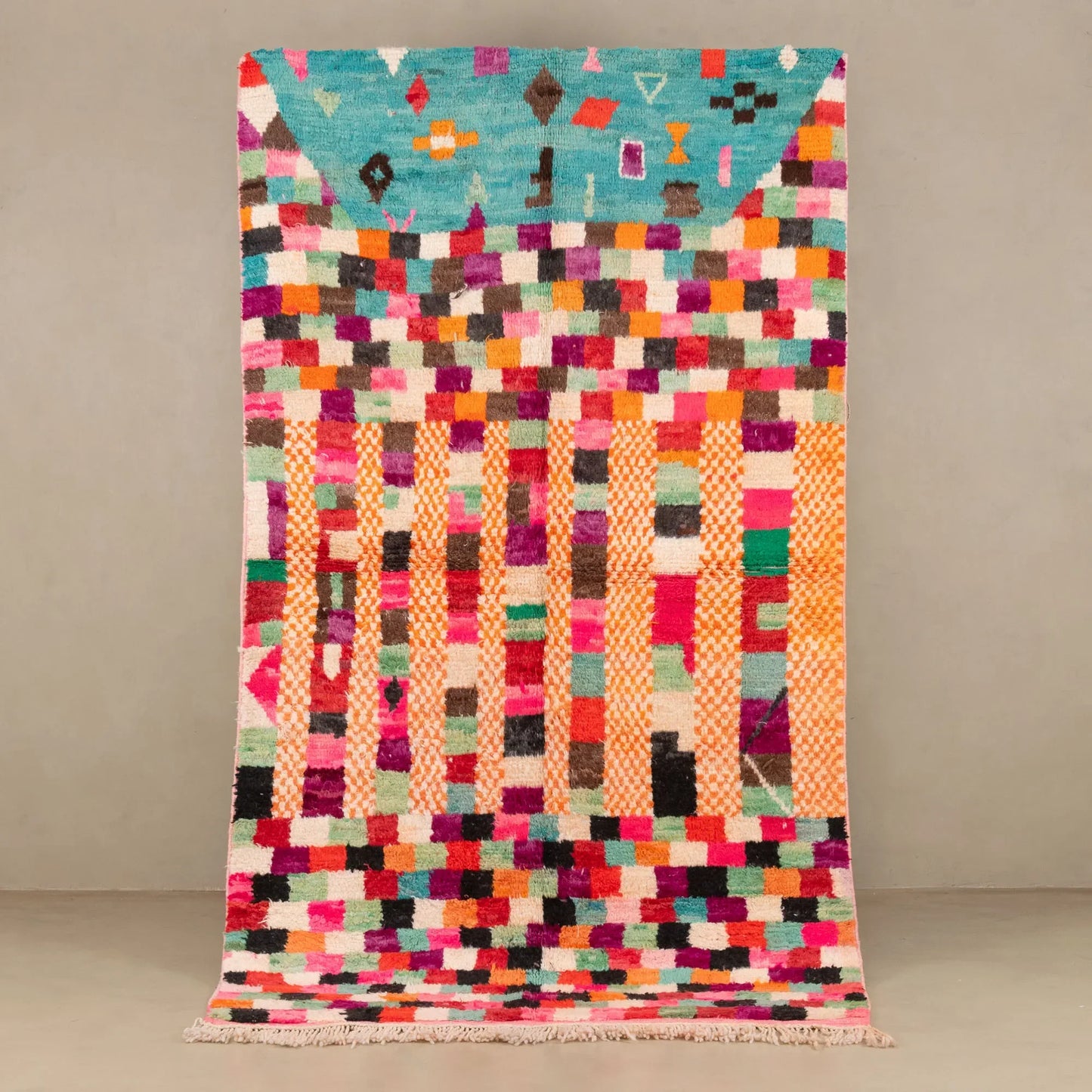 Azra - vintage boujad rug - TrendAura
