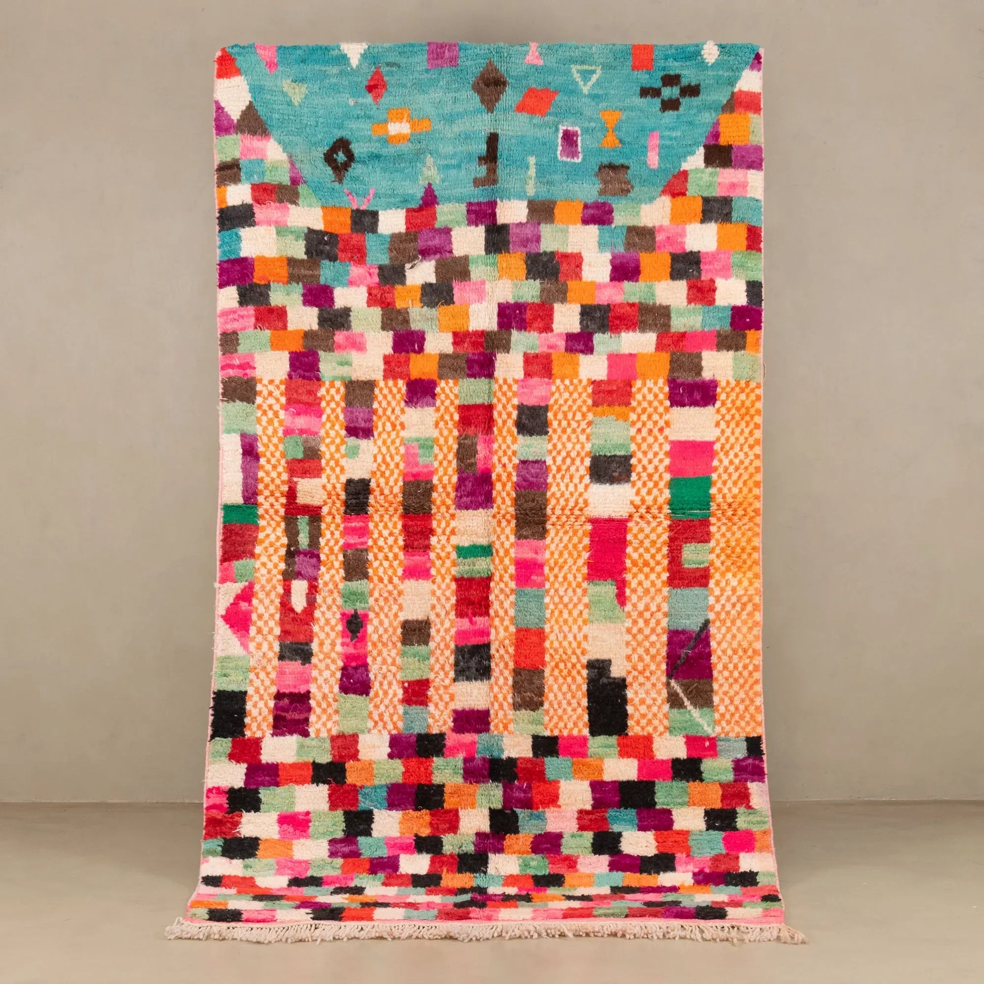 Azra - vintage boujad rug - TrendAura