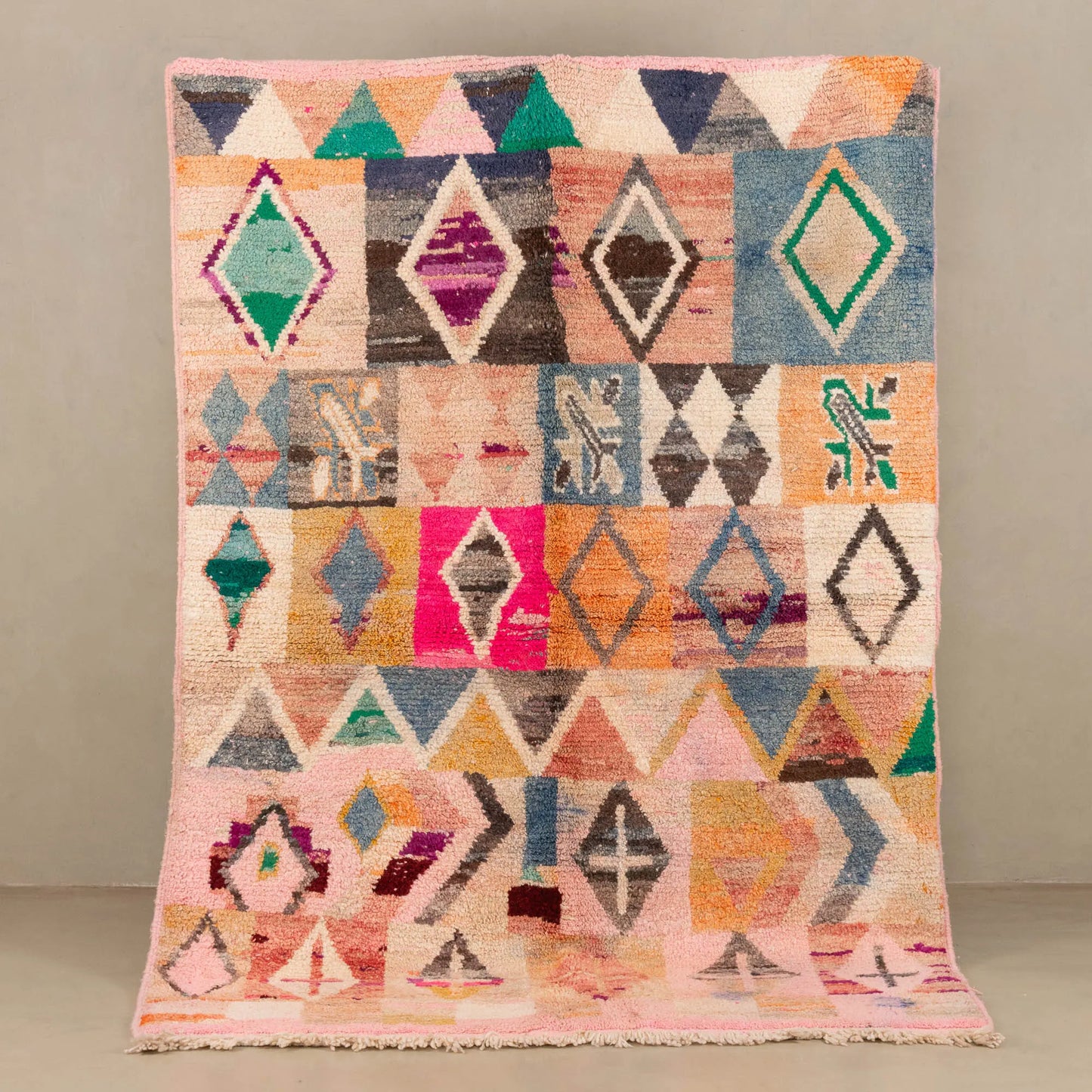 Salim - vintage boujad rug - TrendAura